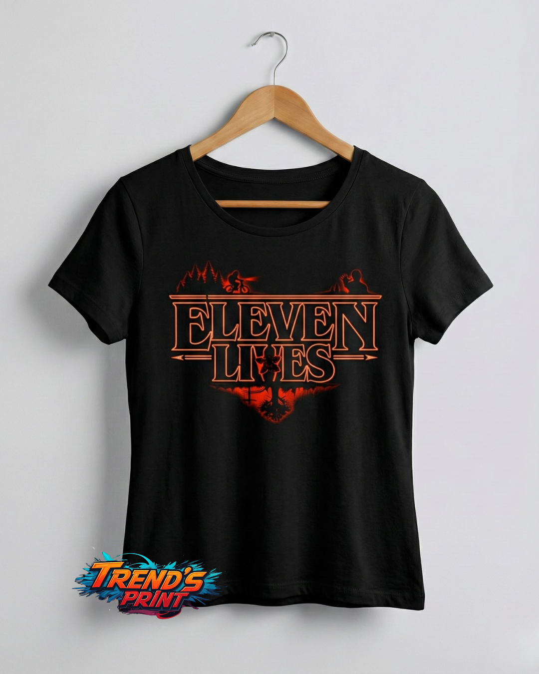 "Eleven Lives" Camisa - Um Tributo Ao Personagem Icônico - Imagem 3