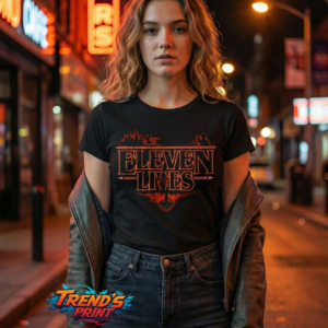 "Eleven Lives" Camisa - Um Tributo Ao Personagem Icônico