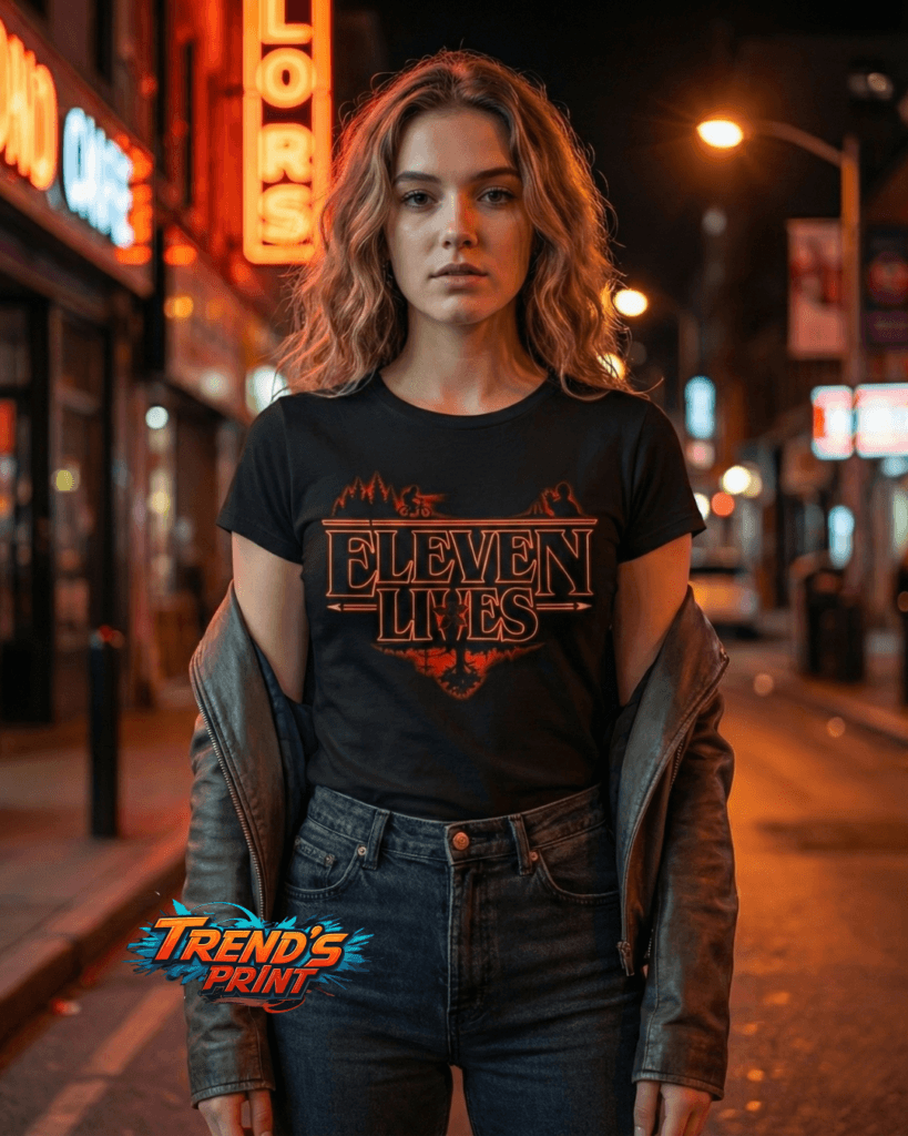 "Eleven Lives" Camisa - Um Tributo Ao Personagem Icônico