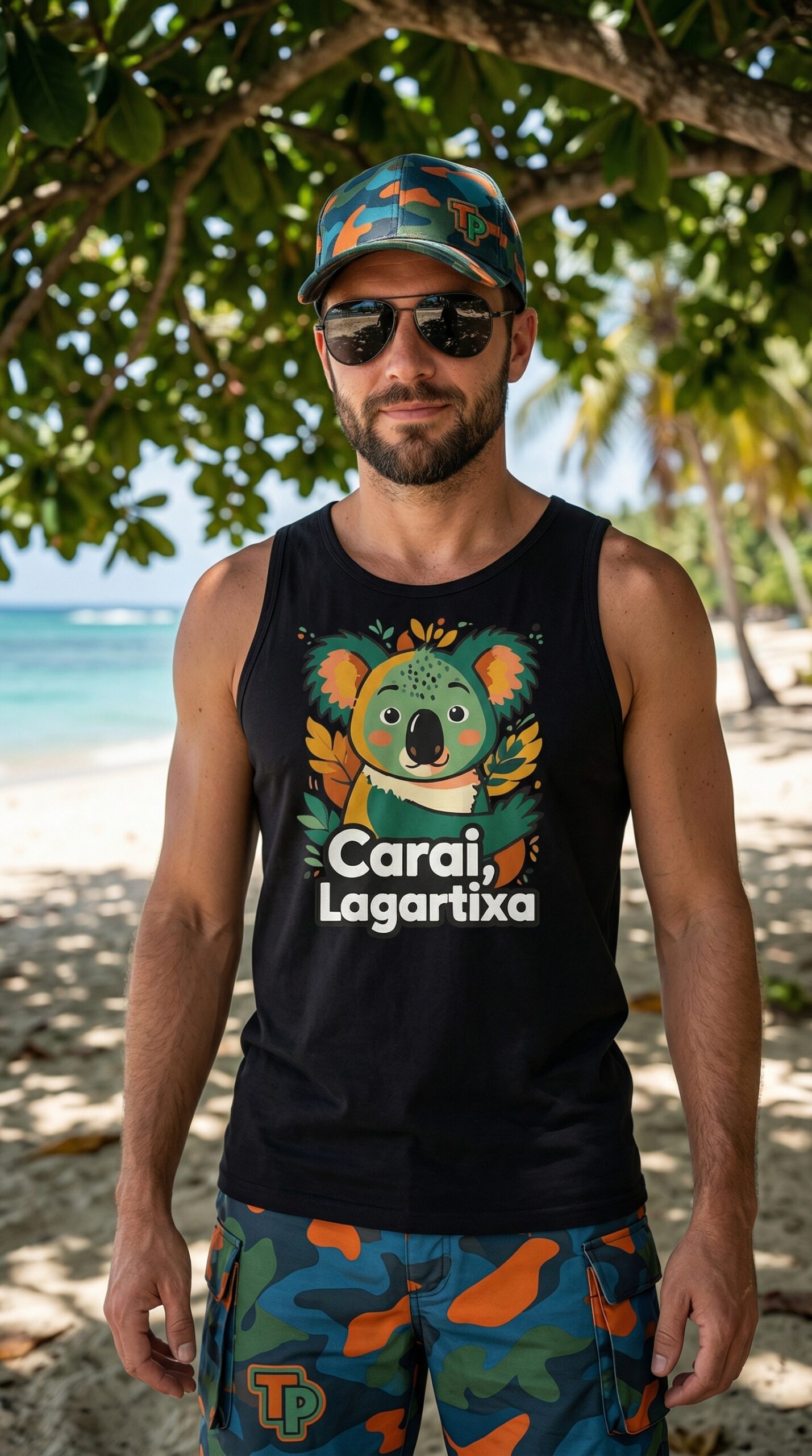 T-Shirt "Carai, Lagartixa" - Imagem 5