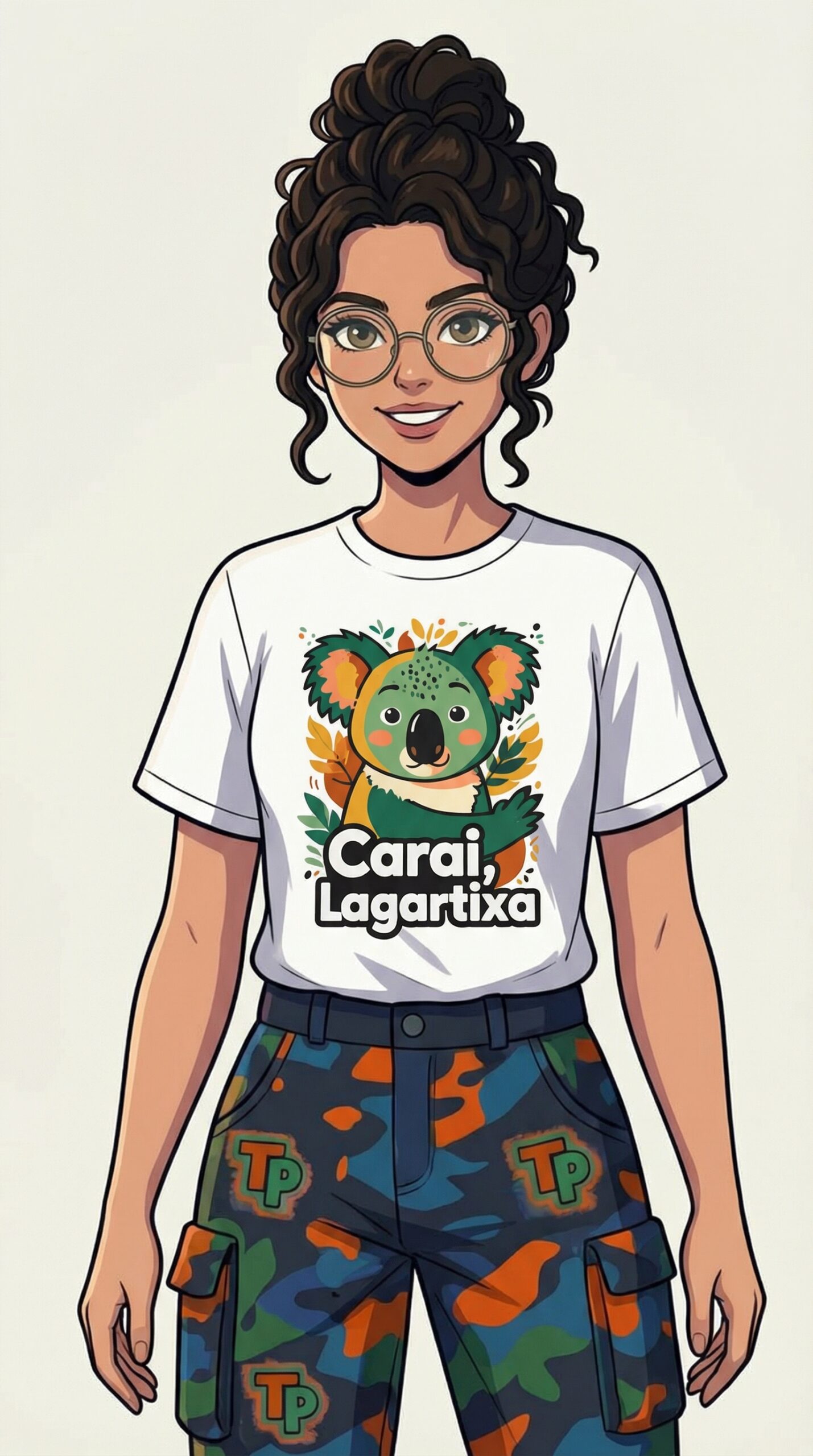 T-Shirt "Carai, Lagartixa" - Imagem 2