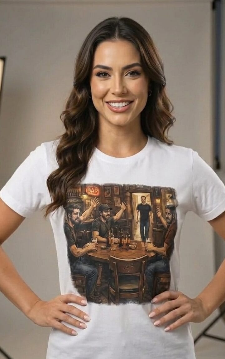 Camisa Exclusiva "Quarta Cadeira" - Edição Especial Sertanejo