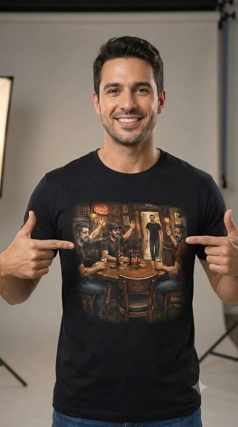 Camisa Exclusiva "Quarta Cadeira" - Edição Especial Sertanejo - Imagem 4